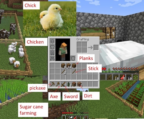 マインクラフトで遊びながら生きた英語学べます マインクラフトで遊びながら生きた英語を話そう! イメージ1