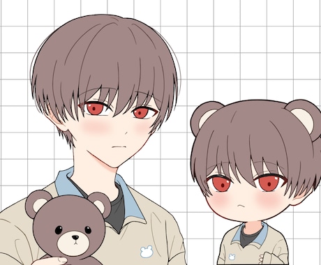 魅力的なイラストを制作します 2つの違う塗りのプランから選ぶことができます イメージ2