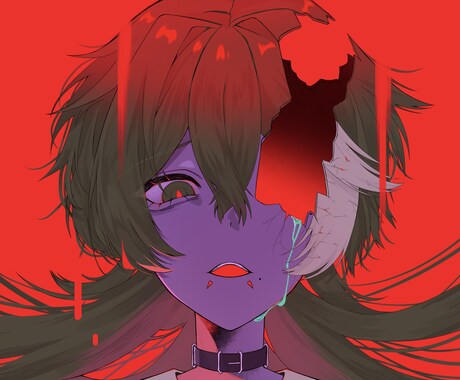 歌ってみた1枚絵を制作いたします あなたの歌ってみたをより高クオリティに！！ イメージ2