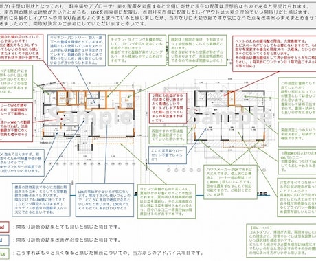 住宅の間取り診断、アドバイスを実施いたします 住宅専門の一級建築士による間取り診断 イメージ2