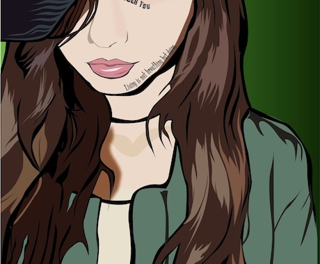 リアルでおしゃれなイラスト描きます SNSのプロフィールにおしゃれに！大切なあの人への贈り物に！ イメージ2