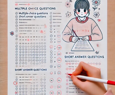 小・中学生向け英語添削します 英語の基礎をしっかりサポート！分かりやすい解説付き イメージ1