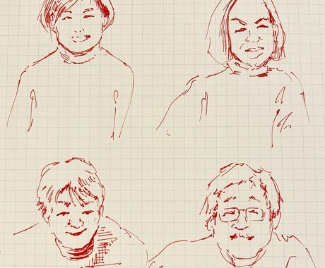 あなたの雰囲気そのままの似顔絵描きます あなたのステキな雰囲気がそのまま出るイラスト描きます！ イメージ2