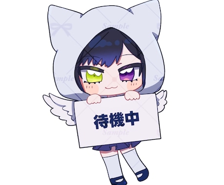デフォルメアイコン作成します 依頼が初めての方も大歓迎！テンプレあります！ イメージ2