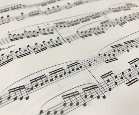 楽譜へドレミの書き入れします おうち時間が増えた中、ピアノを始められた方へのお手伝い イメージ1