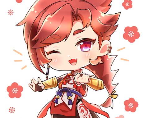 デフォルメキャラ描き✍️ます 多彩な絵柄や色遣いであなただけのキャラクターイラストを！ イメージ1