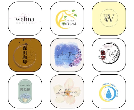 自分だけのオリジナルロゴを作成します 完全オリジナルロゴ、圧倒的な低価格 イメージ2