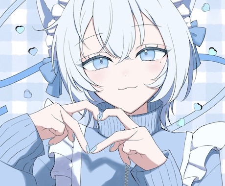 可愛いイラストお描きします SNS用アイコン、サムネイル画像などに イメージ1