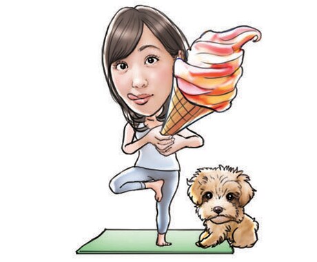名刺やSNSのアイコンを描きます 他の人とは違うオリジナリティあるイラストが欲しい方 イメージ2