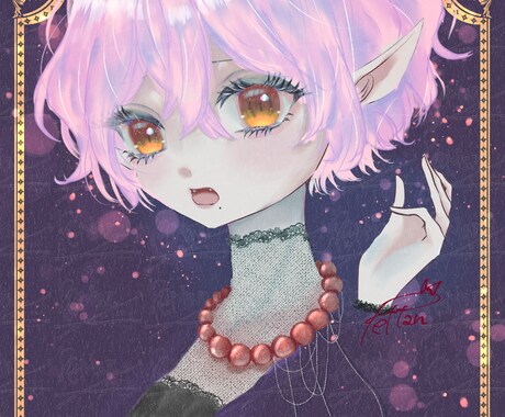お顔のアップを描きます 可愛い、かっこいいを更新しませんか? イメージ1