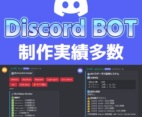理想のDiscord BOTを作成~運用します 理想のDiscord BOTを現実のものに！ イメージ2