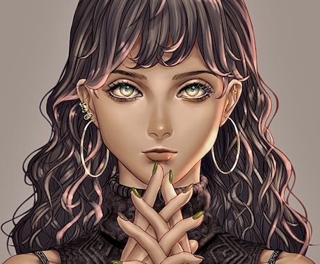 アイコン、ジャケット絵、表紙等お描きいたします 丁寧なタッチで濃い目の画風が得意です！ イメージ1