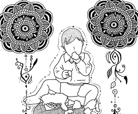 お子様向けの誕生日イラスト受付ます 大切な子供の記念日を、イラストで。 イメージ1