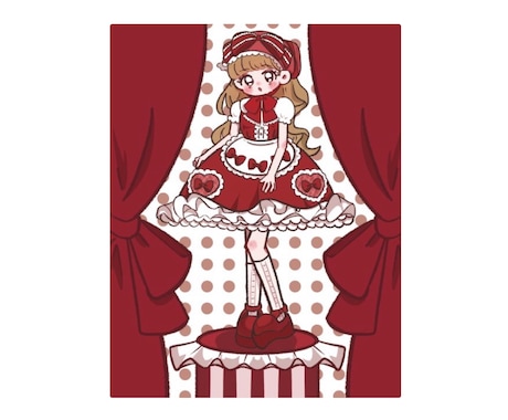 ゆめかわ♡キュートなデフォルメイラスト描きます イメージ1
