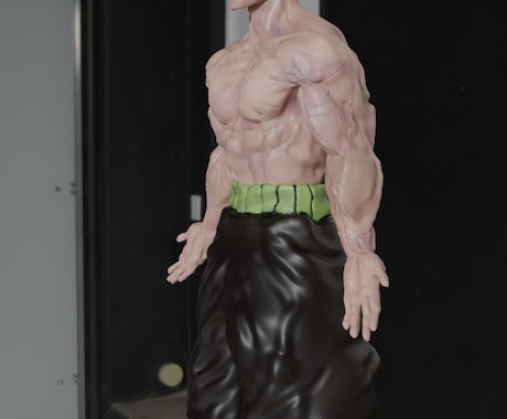 高品質セルルック3Dキャラ制作します ゲーム・動画向けに映える仕上がりです イメージ2