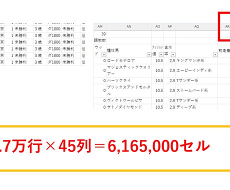エクセル/Excelのデータ加工・分析代行します データ整理・加工・分析画面の作成いたします イメージ2