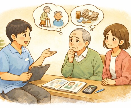 お悩みお聞きします 家族や身内、職場での介護のお悩み、愚痴をお聞きます。 イメージ1