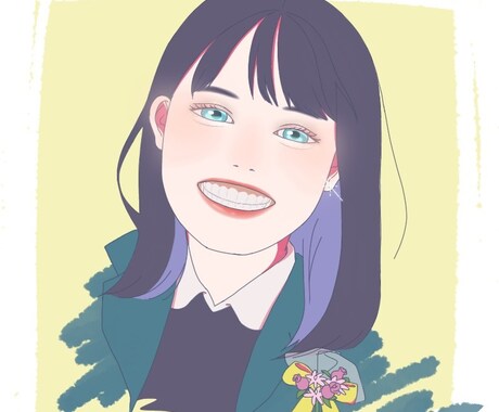 あなた好みの似顔絵描きます ○アイコンやプレゼントにも！○思い出の写真をイラストに* イメージ2