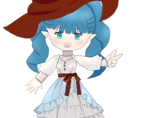 TRPG、ゲーム等で使用できる立ち絵を描きます その他配信などにも使える立ち絵も描きます！ イメージ2