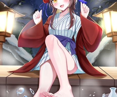 VTuber・配信者向け！可愛いイラスト作ります 歌ってみたや立ち絵イラストなど幅広く作成します！ イメージ2