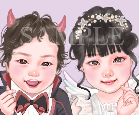 似顔絵★リアル寄りで透明感のある人物を描きます プレゼントやウェディング、SNSアイコン、配信用等にも！ イメージ1
