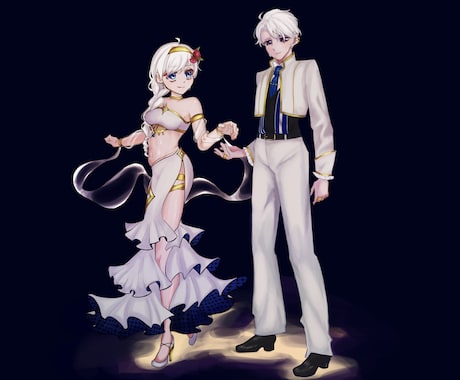 SNSアイコン・立ち絵・デフォルメイラスト承ります 貴方のキャラクターを魅力的に。表情豊かなイラストをお届け！ イメージ2