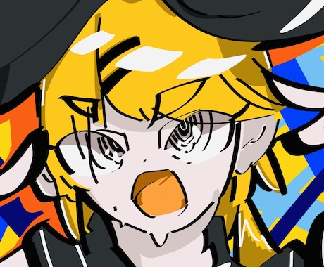 イラスト制作いたします カラフルでポップめなイラストを描きます イメージ2