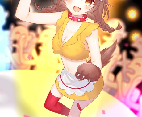 可愛い女の子のイラスト描きます あなただけのイラストをお描きします！ イメージ2