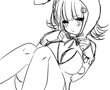 ご希望のキャラのラフイラスト描きます 似顔絵OK♪数時間でお渡し可能！ イメージ2
