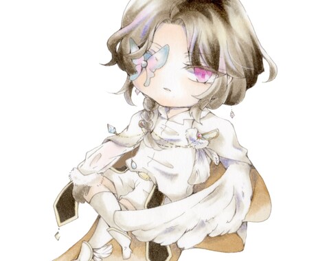 アナログ大優勝！！なグッズ用イラストを描きます アナログだからこその繊細な作品をお届けします。 イメージ2