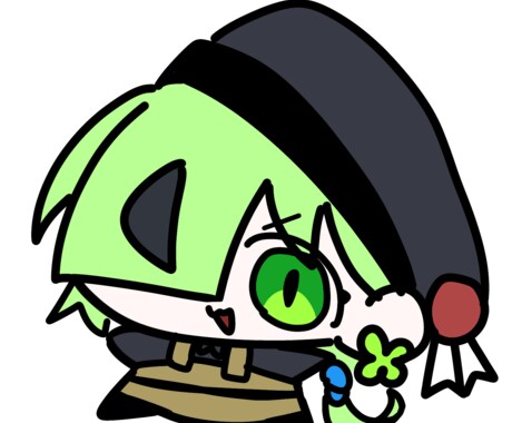 2頭身のキャラを描きます TRPGのKP/PL発言用駒に使えるイラストをゆるく描きます イメージ2