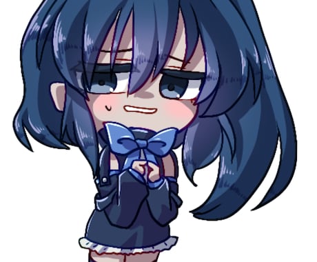 人によってはかわいいかもしれないミニキャラ描きます アニメ調もどきのタッチで色んな用途で使ってください イメージ2