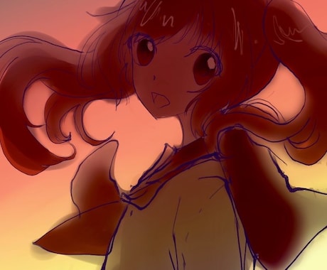 可愛らしい雰囲気の人物イラスト制作します イメージ1