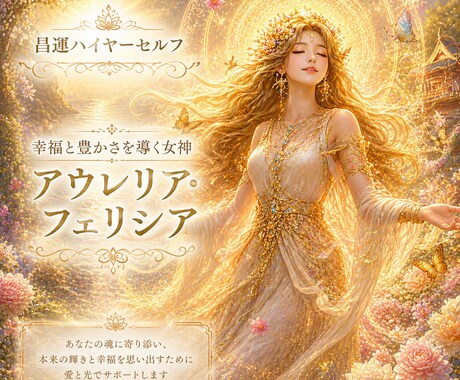 あなたのハイヤーセルフを具現化します ✨魂の本質・高次元のあなたの画像とメッセージをお届けします イメージ2