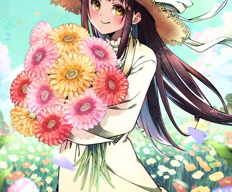 背景込みイラスト制作！修正無制限で書きます お気に入りのイラスト制作作成！致します イメージ2