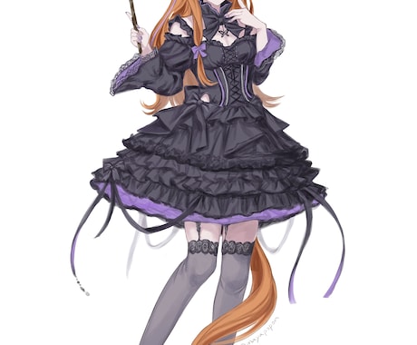 キャラの魅力を伝えられる！可愛い立ち絵を描きます 動きのあるポーズで魅力をさらに引き出します！ イメージ2