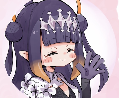 アイコンイラスト制作します デフォルメイラスト特にです！私にしか描けない絵を心掛けます！ イメージ2