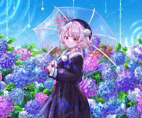 MVイラスト・サムネイルお描きします 差分・レイヤー分け・PSD納品、商用利用ok イメージ1