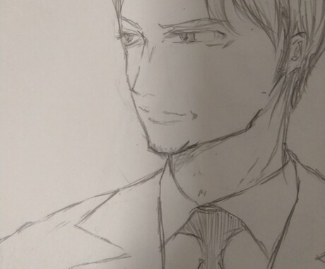 貴方のオリキャラ描きます 半身絵 デジタル絵 アナログ絵 イメージ2