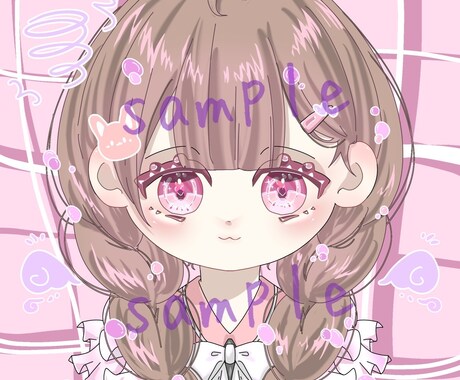 簡易アイコンイラスト描きます イメージ1