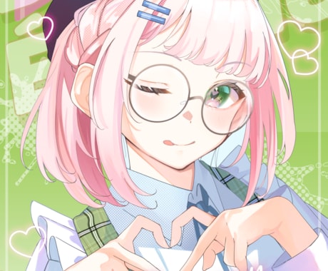 可愛い女の子イラスト承ります あなただけの可愛い女の子描きます‼ イメージ2
