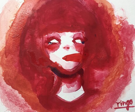 オリジナルイラスト画を描きます 沢山の色を合わせることで独自の色を生み出して絵を描いています イメージ2