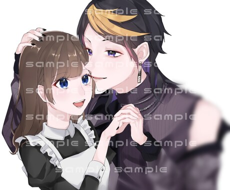一枚絵・SNSアイコン・立ち絵・夢絵など描きます 可愛く鮮やかな色合いで目を引くイラストをお描き致します！ イメージ2