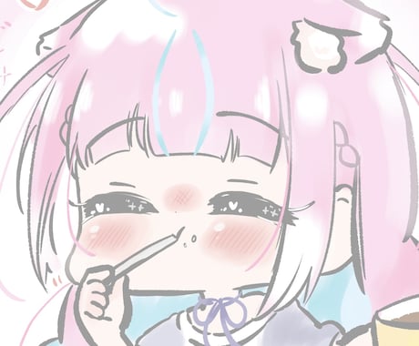 可愛いアイコン、イラスト、描きます 全力で可愛い女の子を届けたい！ イメージ2