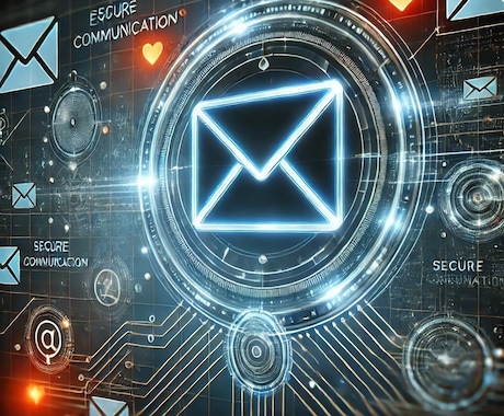 独自ドメインのメールアドレス設定代行します 独自ドメインの取得、メールの設定承ります！ イメージ1