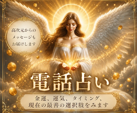 あなたの運命、最高の金運と幸運を引き寄せます 収入の増やし方、幸せの見つけ方、受け取る方法などを知りたい方 イメージ1