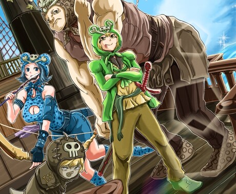 一枚絵・デジタルイラストの制作を引き受けます いつまでも見てられるようなイラストに仕上げます！！ イメージ2