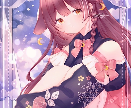 ふんわり透明感のある可愛いイラストを制作します 女の子を描くのが得意です！ご縁があればぜひ…！！✨ イメージ1