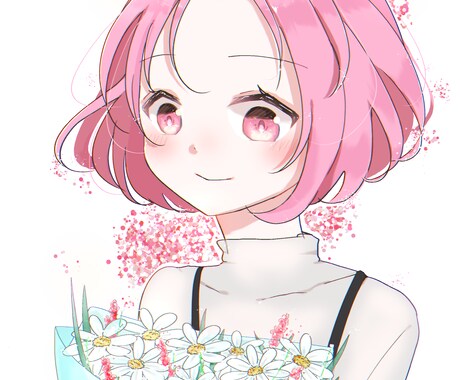 4月迄限定価格☆格安で可愛いアイコンお描きします 無料で修正何回でも可能！あなただけのアイコンお描きします イメージ2
