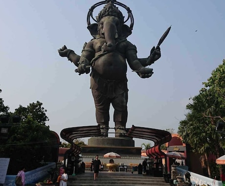 世界最大！立身ガネーシャ様へ出世運を代行祈願します 出世！合格！オーディション通過！優勝！には巨大ガネーシャ様へ イメージ1